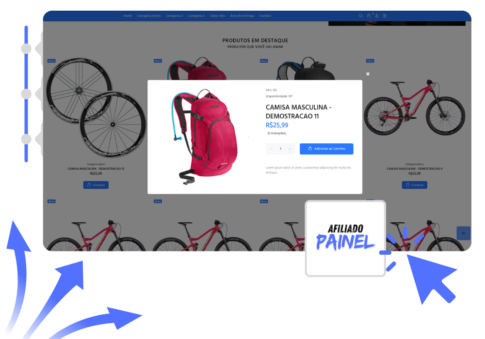 Sistema SAAS  - Sistema com Loja Virtual + de 10 Gatways Integrados
