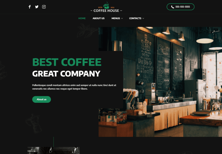 Transforme sua Presença Digital com Agência de Criação de Sites - Coffe House